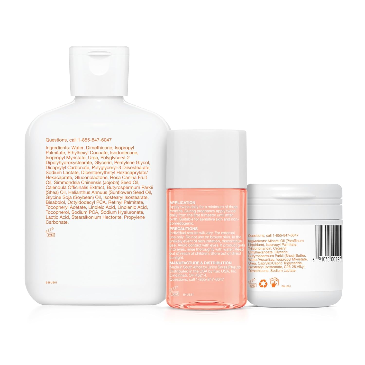 Bio-Oil Skincare Set for Scars, Stretch Marks, and Dry Skin, 3 Pc Travel Size Kit Includes Skin Care Oil (2 oz), Dry Skin Gel (1.7 oz), and Body Lotion (5.7 oz), Pregnancy and Maternity Stretch Marks - Image 9