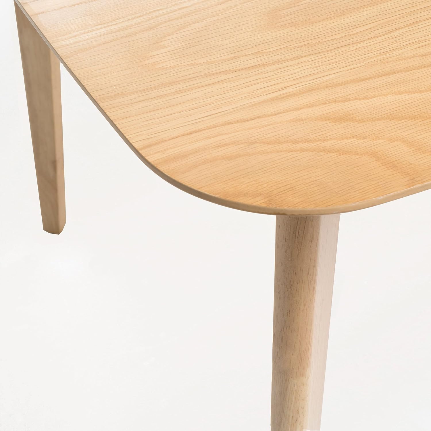 Christopher Knight Home Nyala Wood Dining Table, Natural Oak Finish - Image 6