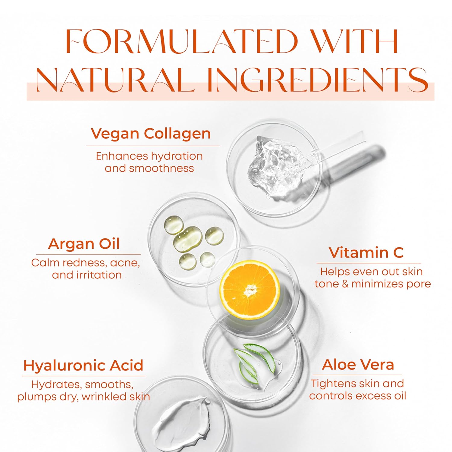 Vitamin C Serum - Dermatologist Tested, Anti-Aging & Dark Spot Remover - Brightening, Clean Beauty, Cruelty-Free, Korean Skincare for Glass Skin, All Skin Types - 1.69 Fl. oz - Image 4