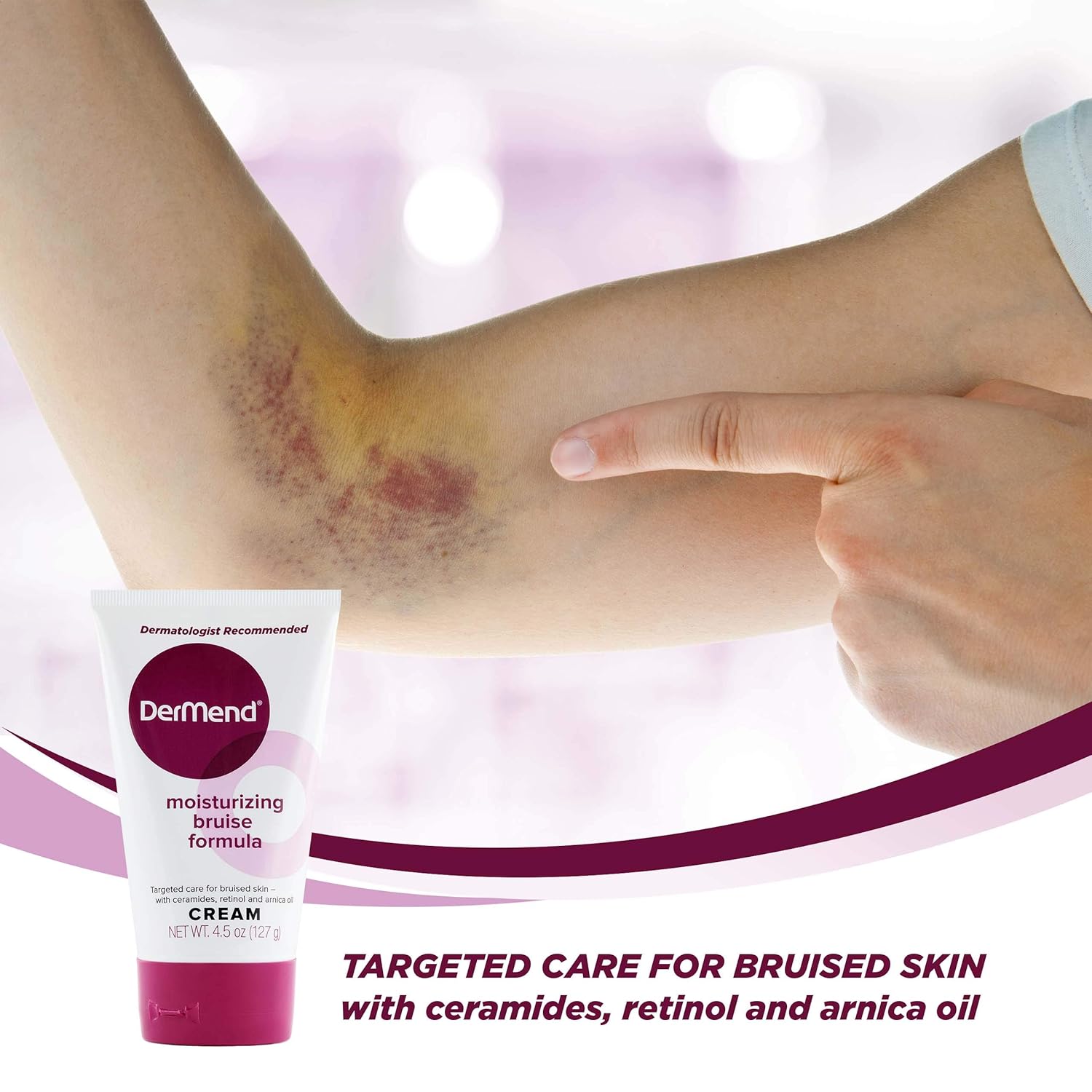Dermend Arnica Bruise Cream with Vitamin K - Moisturizer for Bruising on Arms, Legs & Hands - 4.5 Oz - Image 6