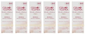 “Bianca per Pelli Normali” Cream for Normal Skin, Anti-age Formula – 2.5 Fluid Ounces (75ml) Tubes (Pack of 6) [ Italian Import ]