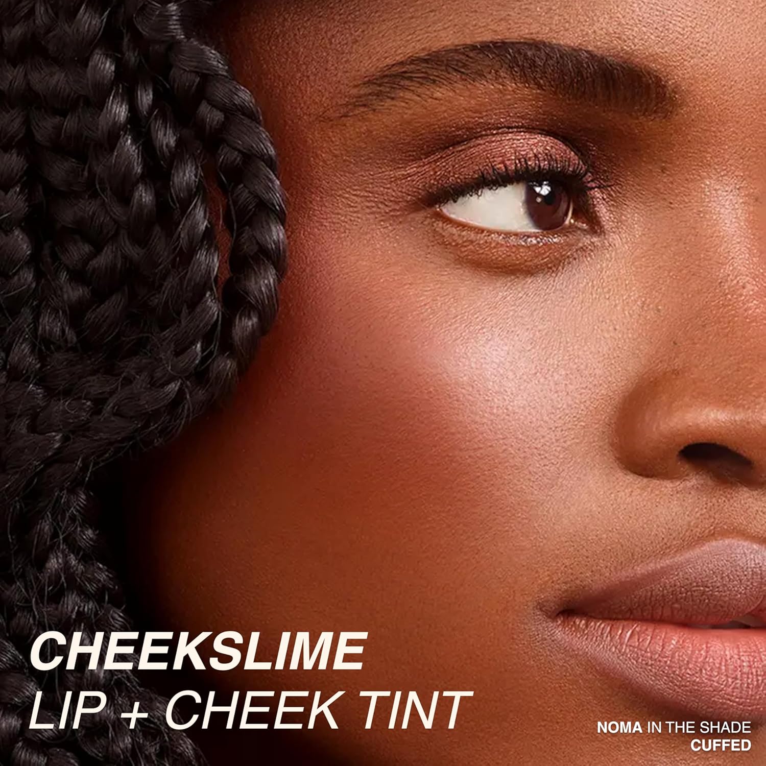 Freck Beauty CHEEKSLIME Lip & Cheek Tint - Liquid Cream Blush, High Impact Pigments, Blends Seamlessly, Dries Down to Natural Flush for All Skin Tones | ROSE BUDDY (Mauve Rose) - Image 2
