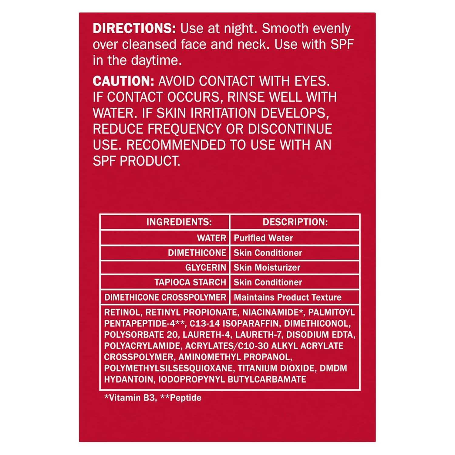 Olay Retinol 24 Face Moisturizer, Anti-Aging Night Cream for Women, Fragrance-Free, Non Greasy - Anti-Wrinkle, Smooth Fine Lines, Tightening, Hydrating Skin Care - Peptides, Glycerin, 1.7 Oz - Image 14