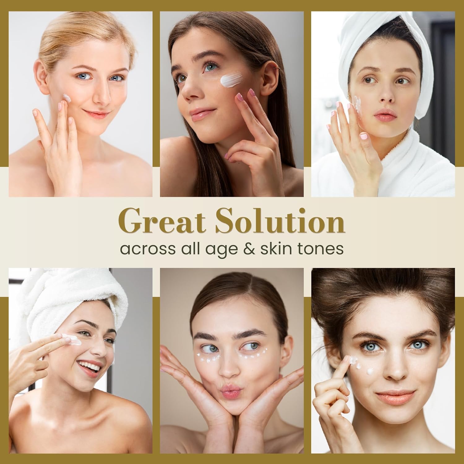 ABERA Face Cream (Premium Version) - Hydrating and Repairing Cream for Dry Skin, Gentle and Nourishing Formula for All Skin Types (2 Boxes + 5 Eye Patches) - Image 6