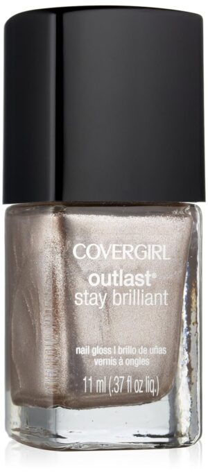 Covergirl Outlast Stay Brilliant Nail Gloss, Bronze Beauty 235, 0.37 Ounce