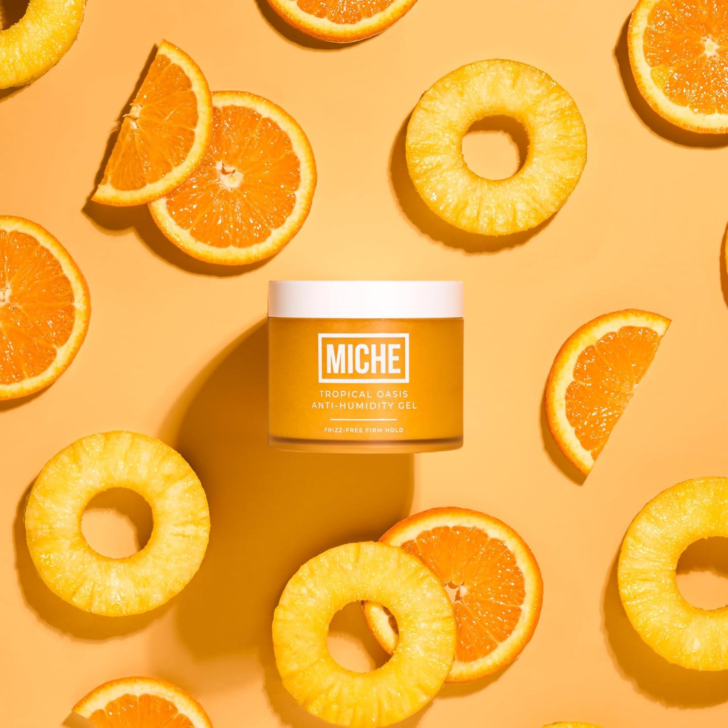 MICHE Tropical Oasis Anti-Humidity Frizz-Free Strong Hold Hair Gel 8.8 oz | For All Curl Types - Curly and Coily - Image 3