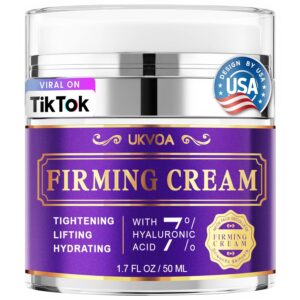 Retinol Neck & Face Wrinkle Cream for Women, Neck Cream for Tightening and Firming, Anti Aging Skin Care with Collagen & Hyaluronic Acid, Instant Face Lift Cream 1.7 Fl Oz