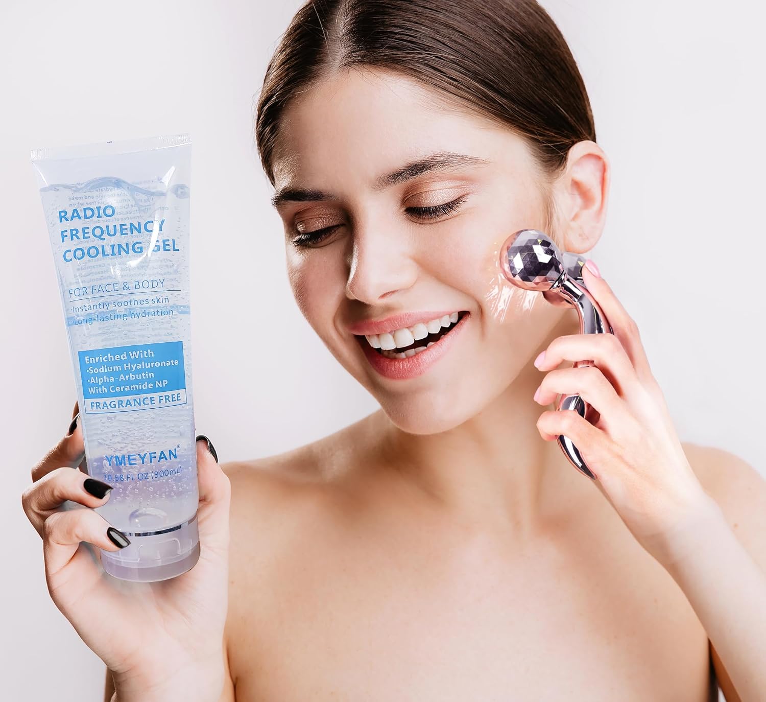 9PCS Microcurrent Conductive Gel, for Radio Frequency Facial Device, Cooling Gel for Body Laser Hair Removal, Hydrating Gel Primer with Hyaluronic Acid, Wholesale Bulk Best for Beauty Salon and Family - Image 6