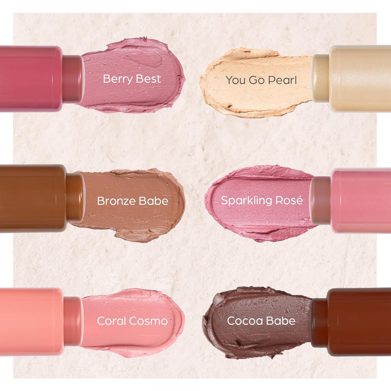 PÜR MINERALS Silky Tint Creamy Multitasking Highlighter Stick with Peptides, You Go Pearl - Highlighting Stick with Natural, Healthy-Looking Glow & Ultra-Creamy Finish - Professional Makeup - Image 5