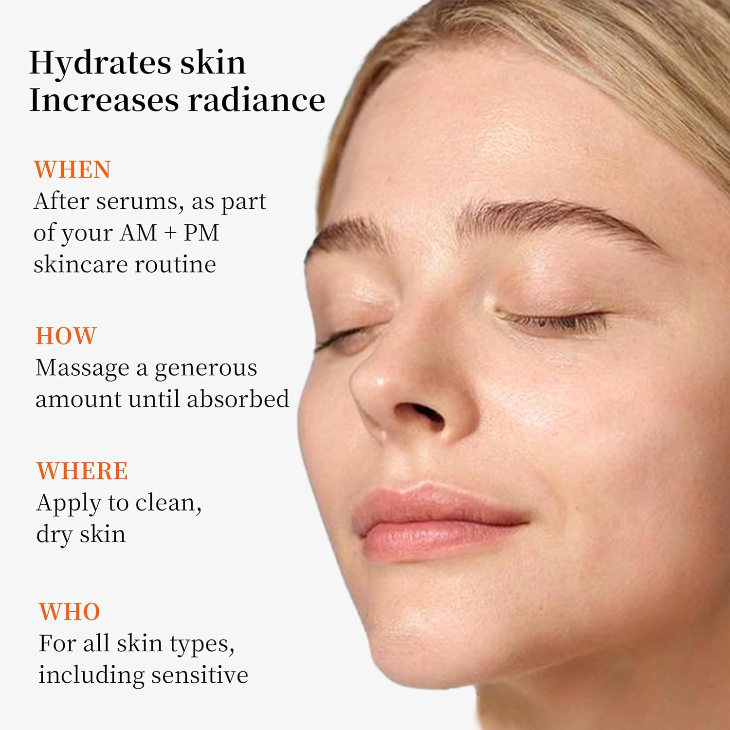 Premium 5X Vitamin C Face Toner, Facial Care Toner, Hyaluronic Acid Hydrating Facial Treatment for Even Skin Korean Tone, Safe Glowing Skin 130ml,K-Beauty,Tiktok Morning & Evening Skincare Women Gift - Image 7