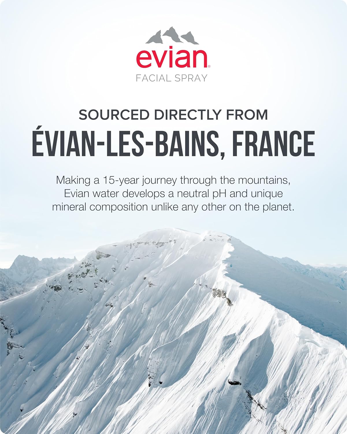 Evian Facial Spray 1.7 oz - Hydrating Mineral Water Mist for Face & Skin - Refreshes Makeup and Tones Skin - TSA-Approved Mini Facial Spray Set for Daily Skincare Hydration - Image 8