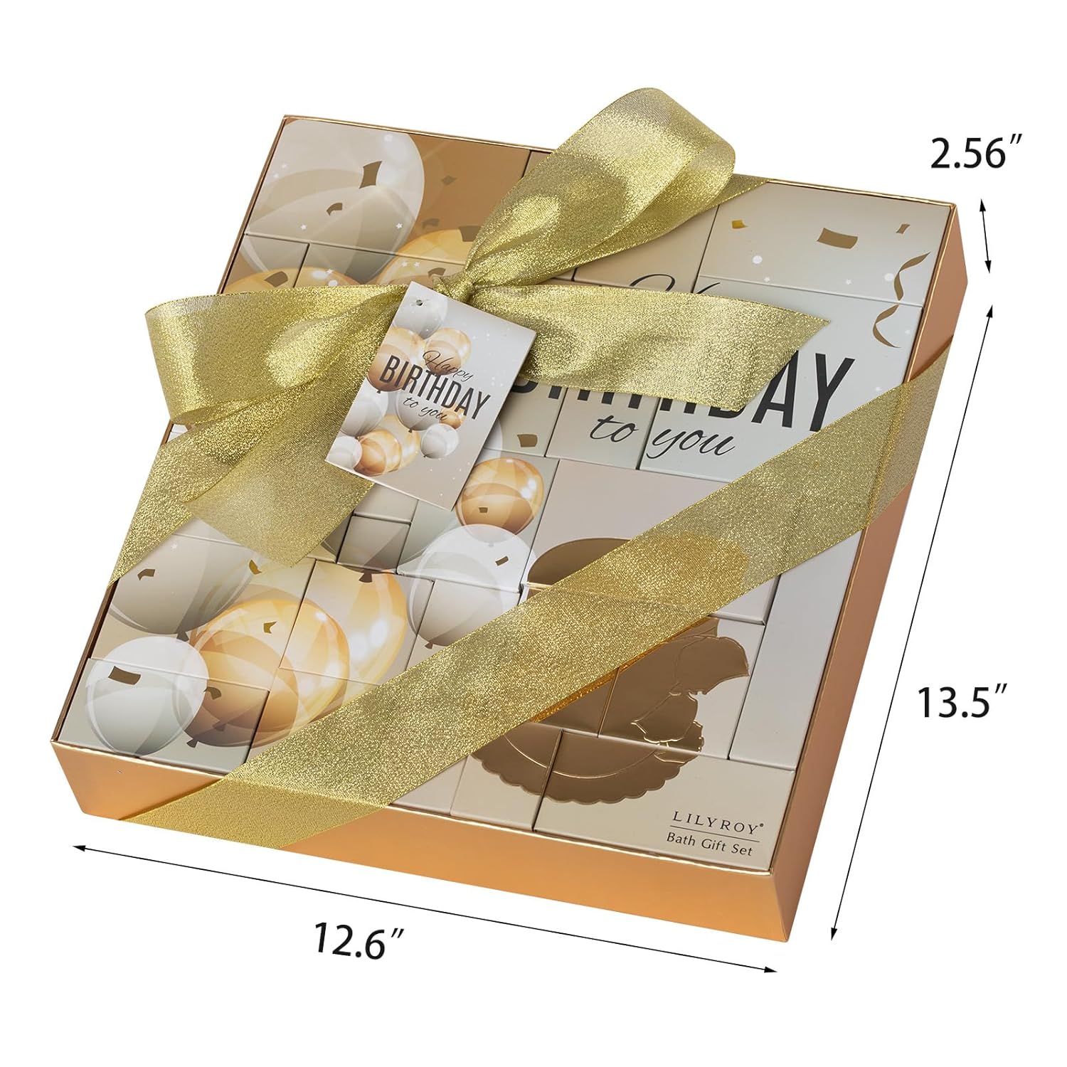 24Pcs Happy Birthday Gifts for Women Mom - Luxury Birthday Presents Spa Gift Set, Bath and Body Gift for Sister Girlfriend Wife Grandma with Necklace, Birthday Gift Set Idea for Women Female Friends - Image 8