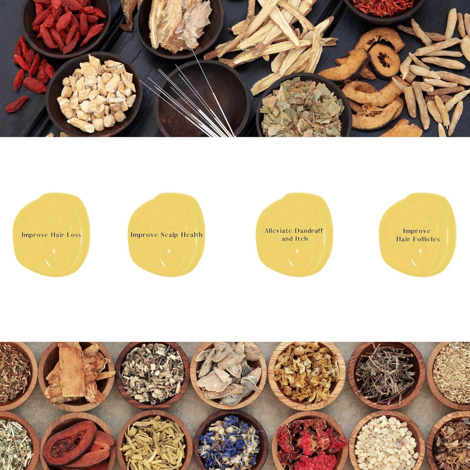 Daeng Gi Meo Ri- Ki Gold Premium Shampoo, Effectively Moisture to Dry and Rough Hair, No Artificial Color, 26.3 Fl Oz - Image 2