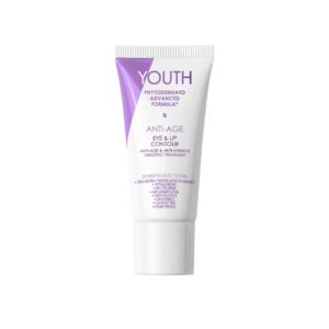 YOUTHPHYTO DERMATO ADVANCED FORMULA- Eye & Lip Contour – Targeted Anti-Age & Anti-Wrinkle Facial Cream, 0.7 Oz