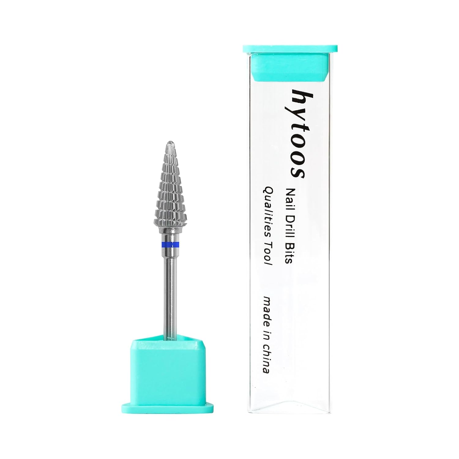 Straight Cut Cone Nail Drill Bits, Professional 15mm Taper Nail Bit, 3/32" 2 Way Carbide Drill Bits for Nails, Gel Polish Manicure Electric Drill Accessories Removal Tools (M) - Image 7