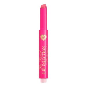 Too Faced Lip Injection Extreme Plumping Clicks | Hydrating, Sheer-To-Medium Buildable Coverage, Lip Plumper with Click Applicator, 0.05 Ounce