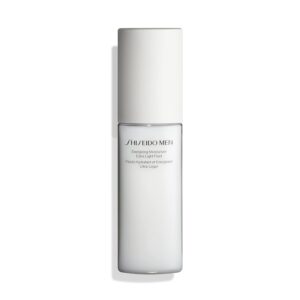 Shiseido Men Energizing Moisturizer Extra Light Fluid – 100 mL – Reduce the Look of Fine Lines, Dullness & Dry Skin – Non-Greasy, Extra-Light Texture