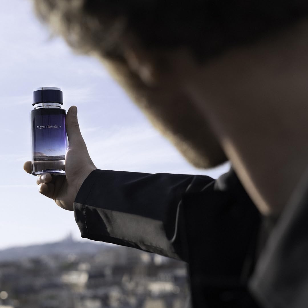 Mercedes Benz Ultimate Eau De Parfum Spray for Men - Luxury Long Lasting Fragrance with Notes Of Lavender, Apple & Cedar Wood - Cologne for Man - Travel Size - 0.24 Fl Oz - Image 3