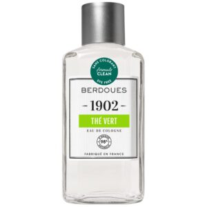 1902 Green Tea Eau de Cologne | Floral Citrus, Long Lasting Scent Made in France | Spray Fragrance for Men and Women with Lime, Green Tea & Musk | Luxury Unisex Perfume with Premium Quality I