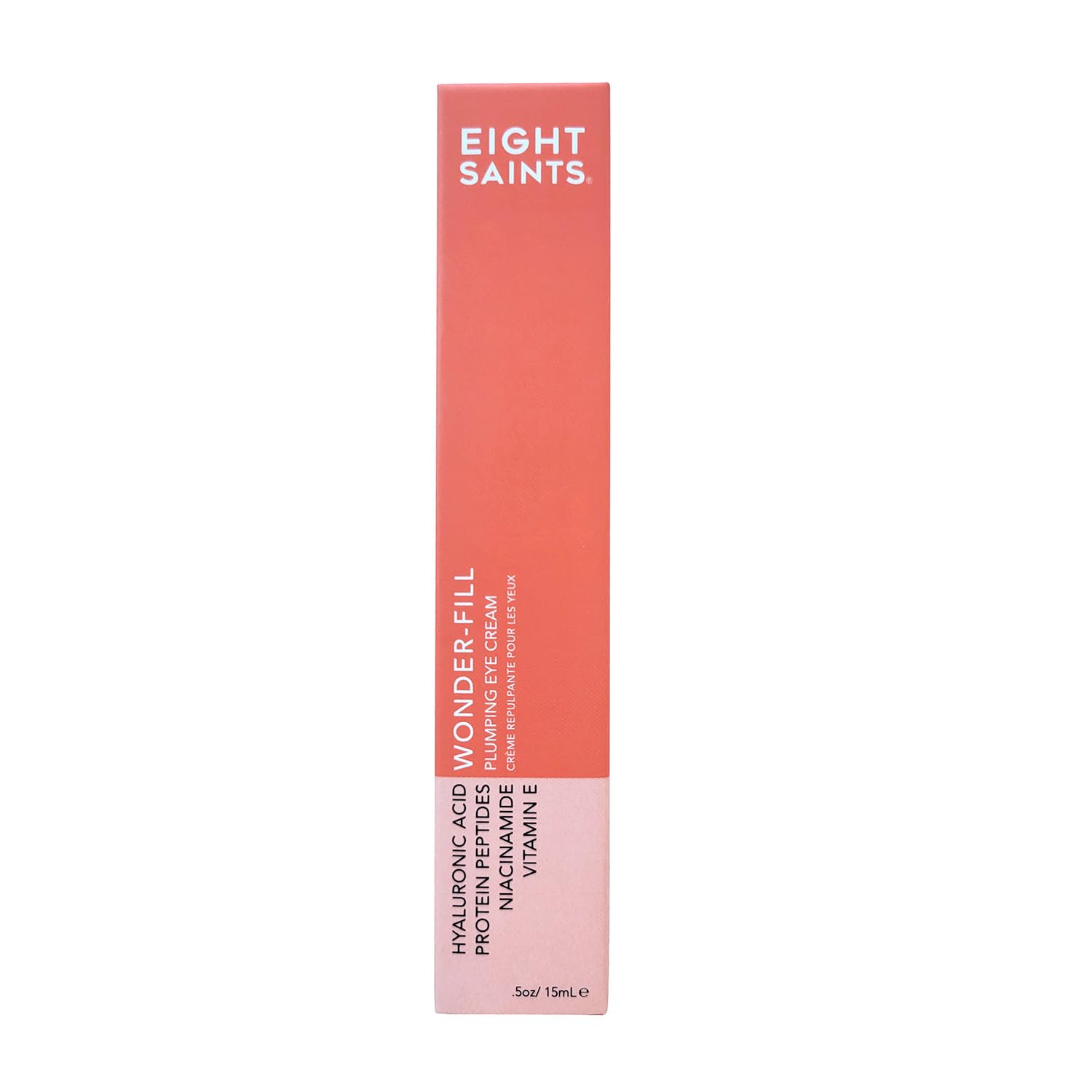 Eight Saints Wonder-fill Plumping Eye Cream, Natural and Organic Anti Aging Under Eye Cream to Plump Skin, Reduce Wrinkles, Fine Lines, and Under Eye Bags, Dark Circles Under Eye Treatment, 0.5 Ounces - Image 9