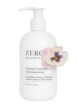 ZE RO Gentle Shampoo Sulfate-Free Daily Hair Cleanser with Vitamin B5 – Light Scented, Moisturizing – Luxury Hotel Care, 443ML / 15 FL OZ