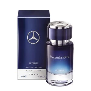 Mercedes Benz Ultimate Eau De Parfum Spray for Men – Luxury Long Lasting Fragrance with Notes Of Lavender, Apple & Cedar Wood – Cologne for Man – Travel Size – 0.24 Fl Oz