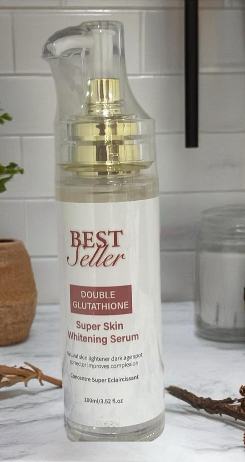 Double Glutathione Serum Plus, Skin Brightening Formula, 120ml/4.2 fl oz