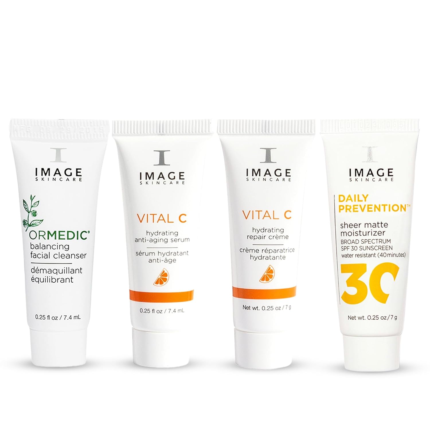 IMAGE Skincare, Five Star Favorites Introductory Skin Care 4 Step Regimen Set for Brighter, Healthier Looking Skin, Discovery Size