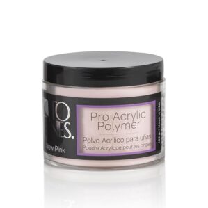 Tones Pro Acrylic Powder New Pink – Premium Nail Powder for Professional Nail Design, Sculpting, and Building – Salon-Quality Supplies (3.5 Fl Oz)