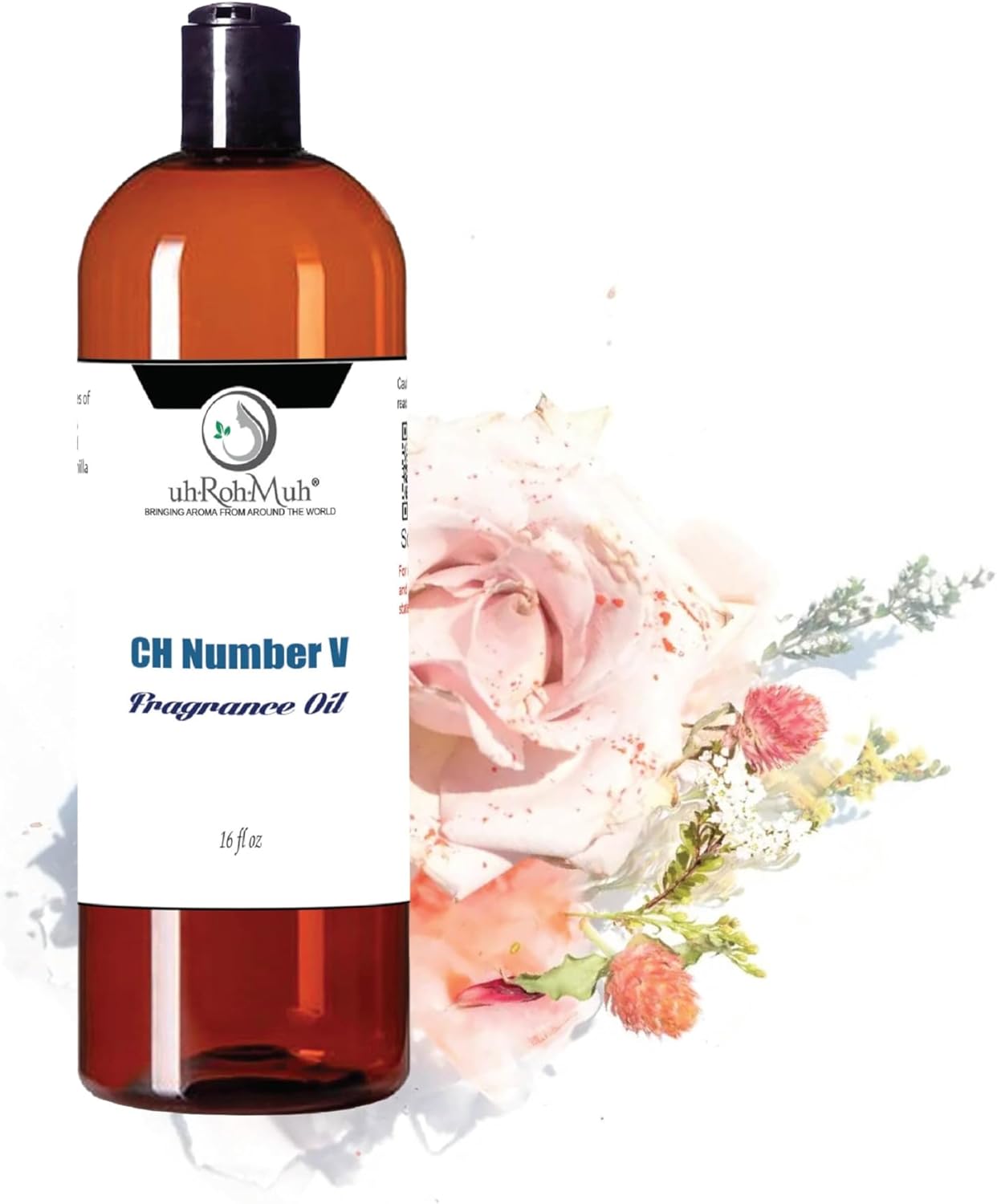 Ch Number V Type Fragrance Oil – Luxury Perfume-Inspired Scent | Complex Floral & Woody Aroma | for Candle Making, Personal Care, Hair Care, Diffusers & DIY Projects | 16 Fl Oz