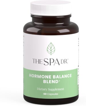 The Spa Dr. Hormone Balance for Women – Menopause Supplements for Women with Saw Palmetto, Chaste Tree Berry, Dong Quai for Night Sweats, Hot Flashes & Mood Swings – Menopause Support – 60 Capsules