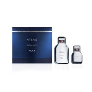 TUMI ATLAS [00:00 GMT] – Bold & Sophisticated Cologne for Men with Citrus Fragrance Notes – 6.7 oz & 1.0 oz Eau de Parfum