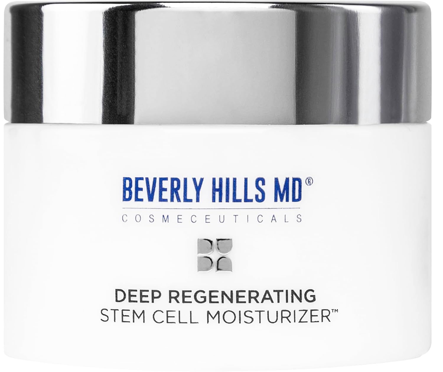 Beverly Hills MD Deep Regenerating Stem Cell Moisturizer- Brighten & Revitalize the Look of Skin on Face, Neck w/Swiss Alpine Rose Stem Cells & Hyaluronic Acid- Smooth + Plump Formula