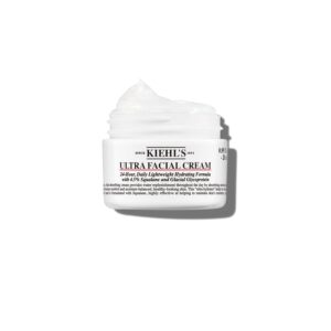 Kiehl’s Ultra Facial Cream, with 4.5% Squalane to Strengthen Skin’s Moisture Barrier, Skin Feels Softer and Smoother, Long-Lasting Hydration, Easy and Fast-Absorbing, Suitable for All Skin Types