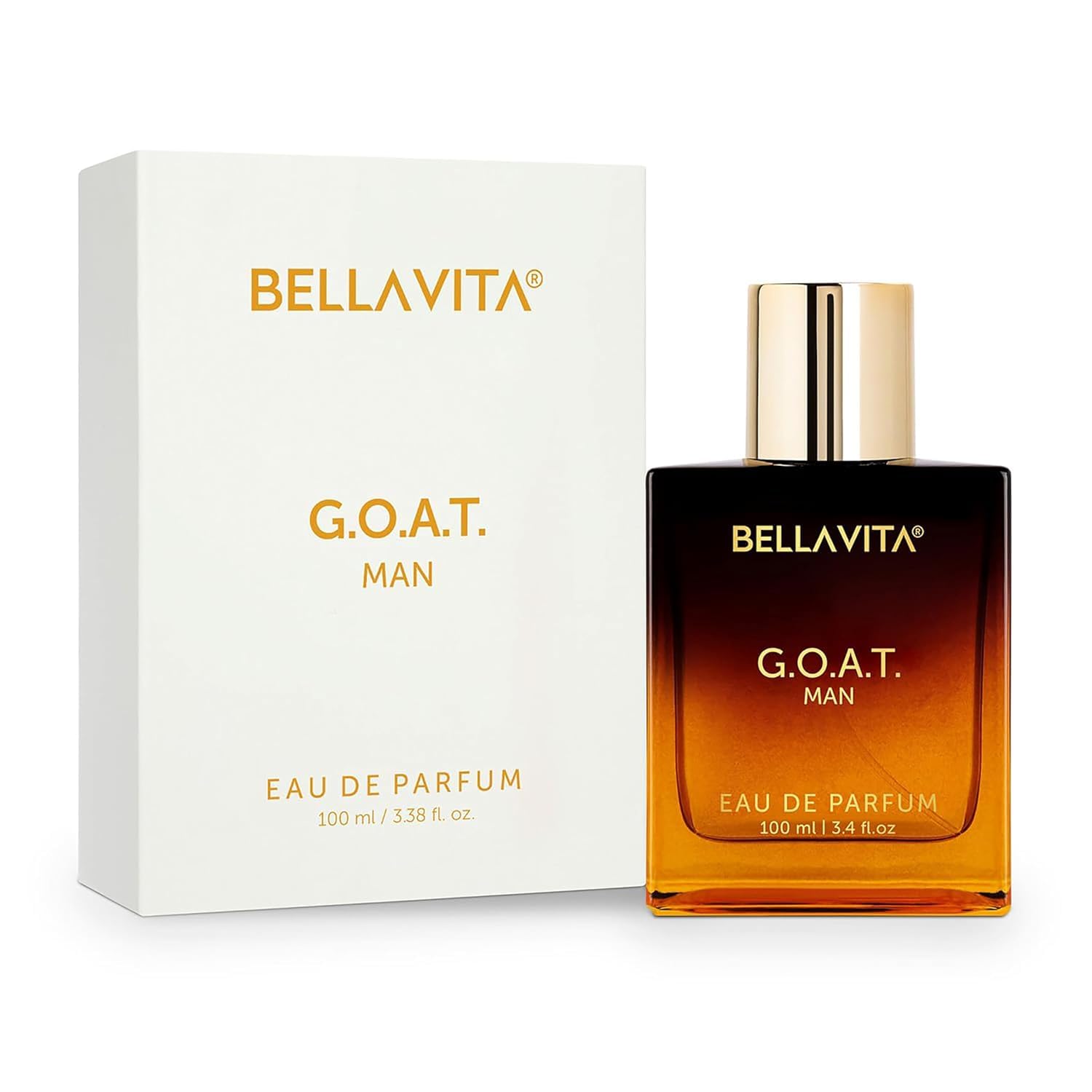 BellaVita- Luxury G.O.A.T Man Eau De Parfum, Bergamot, Patchouli & Vetiver, 100 ml, Fl Oz 3.38 - Image 5