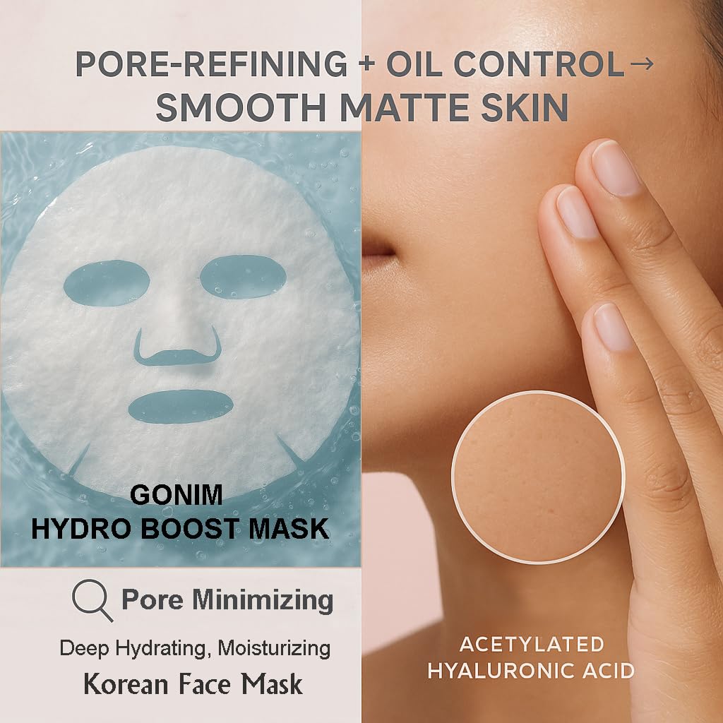 Face Mask Korean Skin Care with Hyaluronic Acid & Collagen Activation- Face Masks Skincare Hydration, Anti Aging & Moisturizing Sheet Mask for All Skin Korean Face Mask 30ml x15 Sheets - Image 5