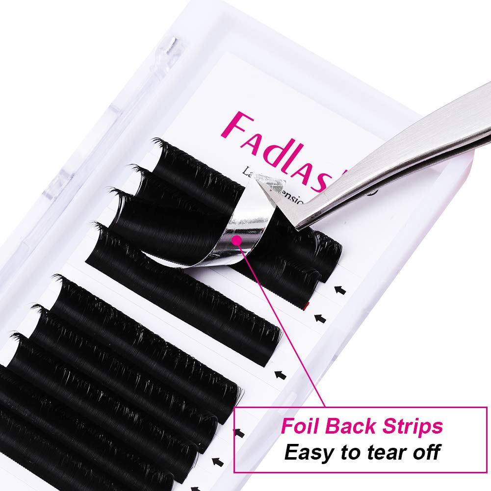 Volume Lash Extensions 0.05 0.07 Self Fanning Eyelash Extensions C D DD Curl 5D 7D Easy Fanning Volume Lashes 8D 10D 8-20mm Length (0.05-C, 11mm) - Image 3
