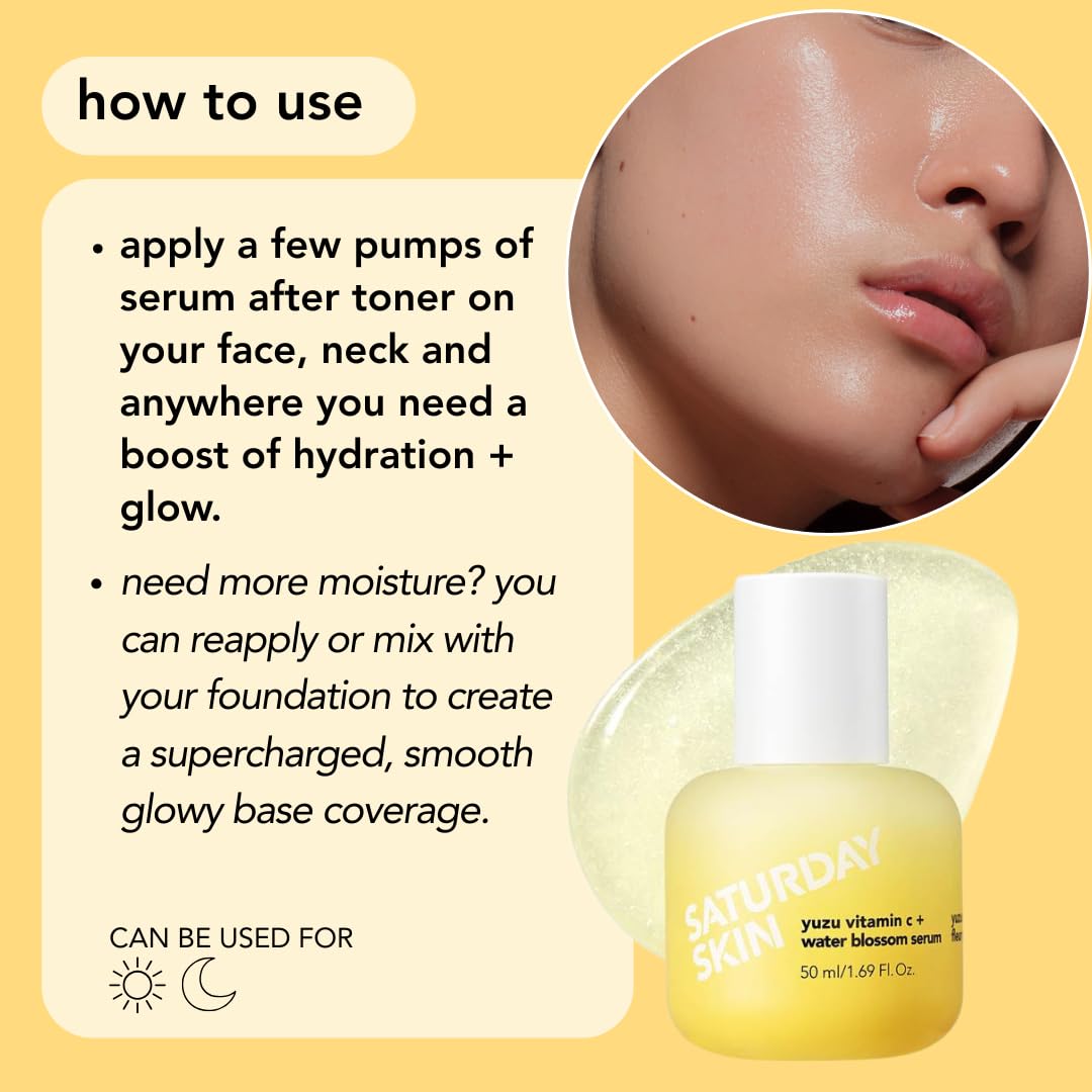 Vitamin C Serum For Face From Yuzu - Brightening Formula With Hyaluronic Acid 7 Peptide Mix And Niacinamide, Deeply Hydrate, Improve Uneven Skin Texture, Vegan, Korean Skin Care (50 ml) - Image 6