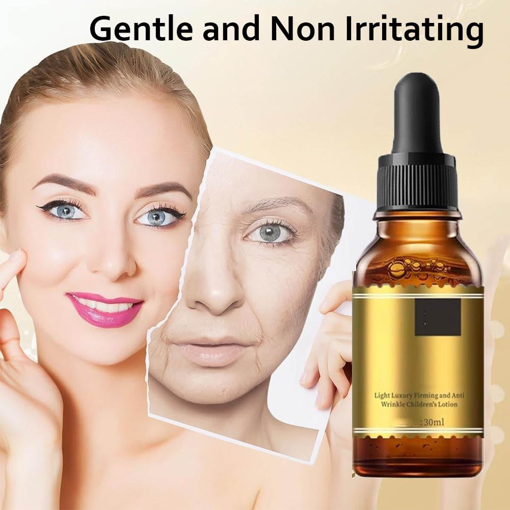 Light Luxury Firming and Anti-Wrinkle Youthful Face Serum, 30ml/1oz Anti-Wrinkle Firming Serum, Smooths Fine Lines, Deeply Moisturizes, For All Skin Types (1PCS) - Image 4