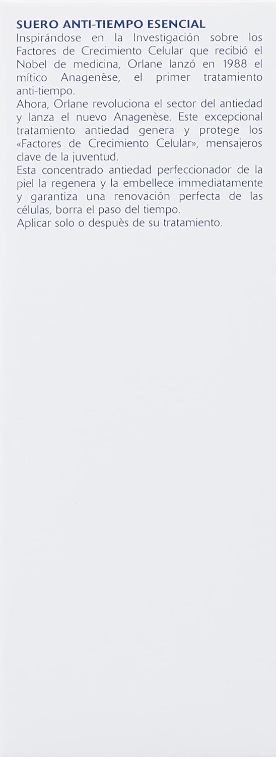 Anagenese Essential Time-Fighting Serum - Smoothing, Illuminating Facial Treatment - Suitable for Mature Skin (30ml) - Image 5