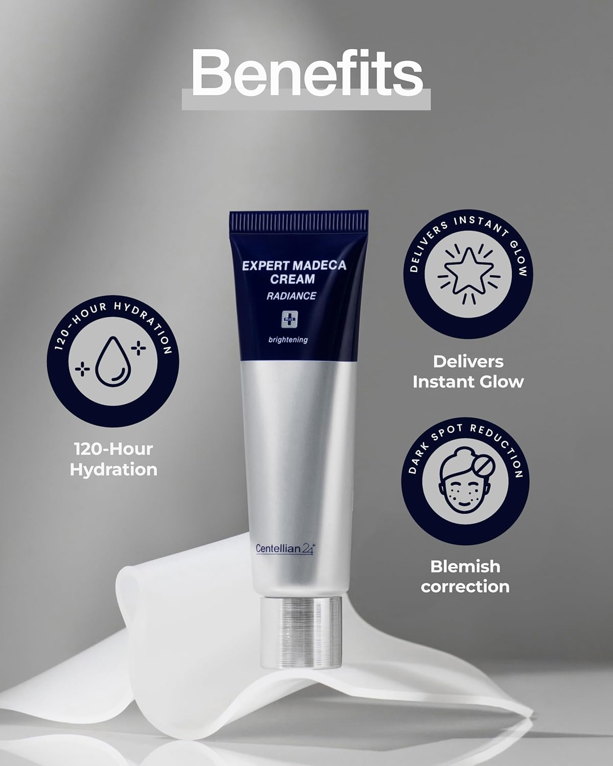 CENTELLIAN 24 Expert Madeca Cream (1.69fl oz) - Premium Lasting Hydration Moisturizer for Dry, Sensitive Skin. Centella Asiatica, TECA, Gotu Kola - Image 5