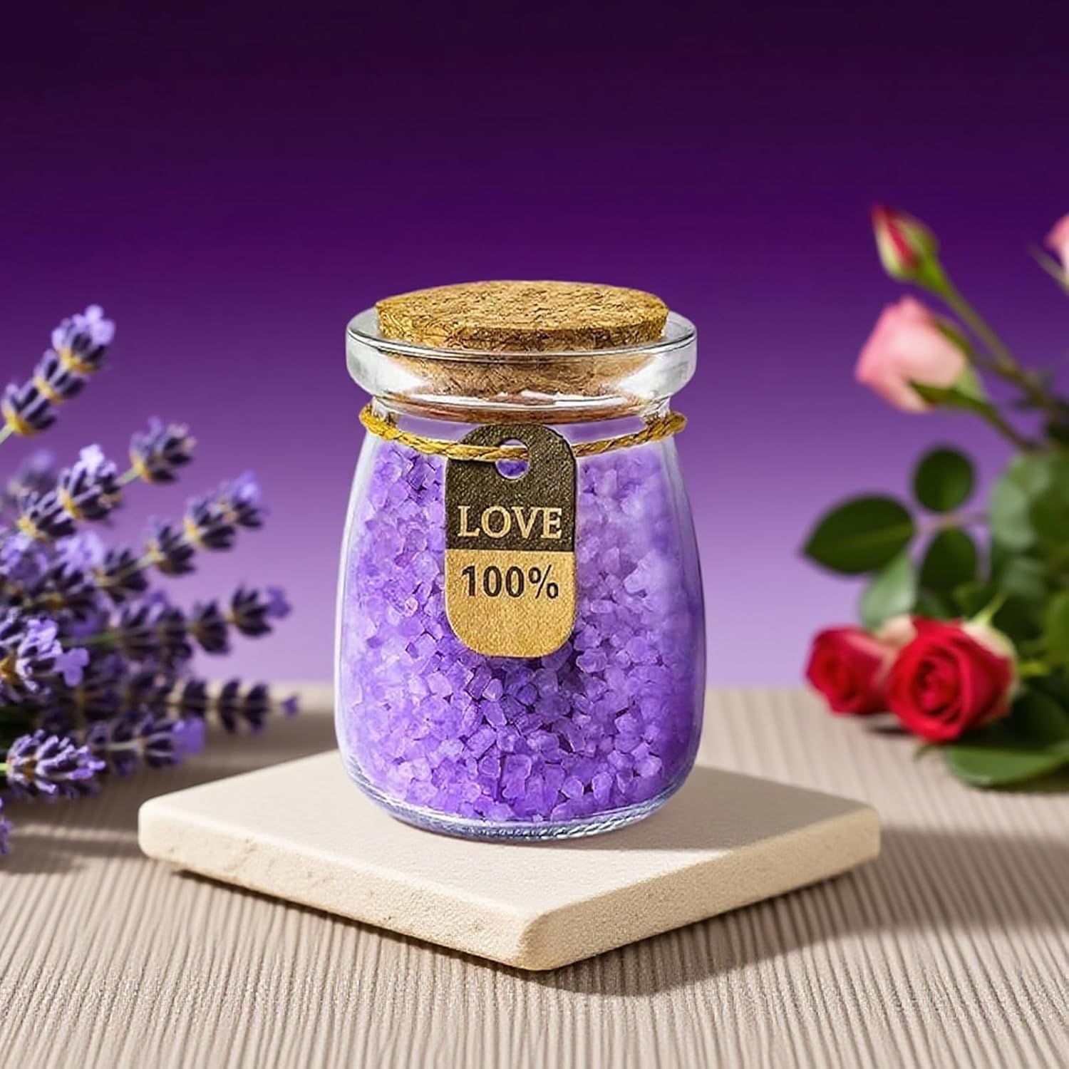 Birthday Gift for Women Spa Gift Set - Unique Get Well Soon Gifts for Women, Relaxing Self Care Package for Her, Thank You Gifts for Mom, Wife, Sister, Friend, Female Coworker (Lavender) - Image 5