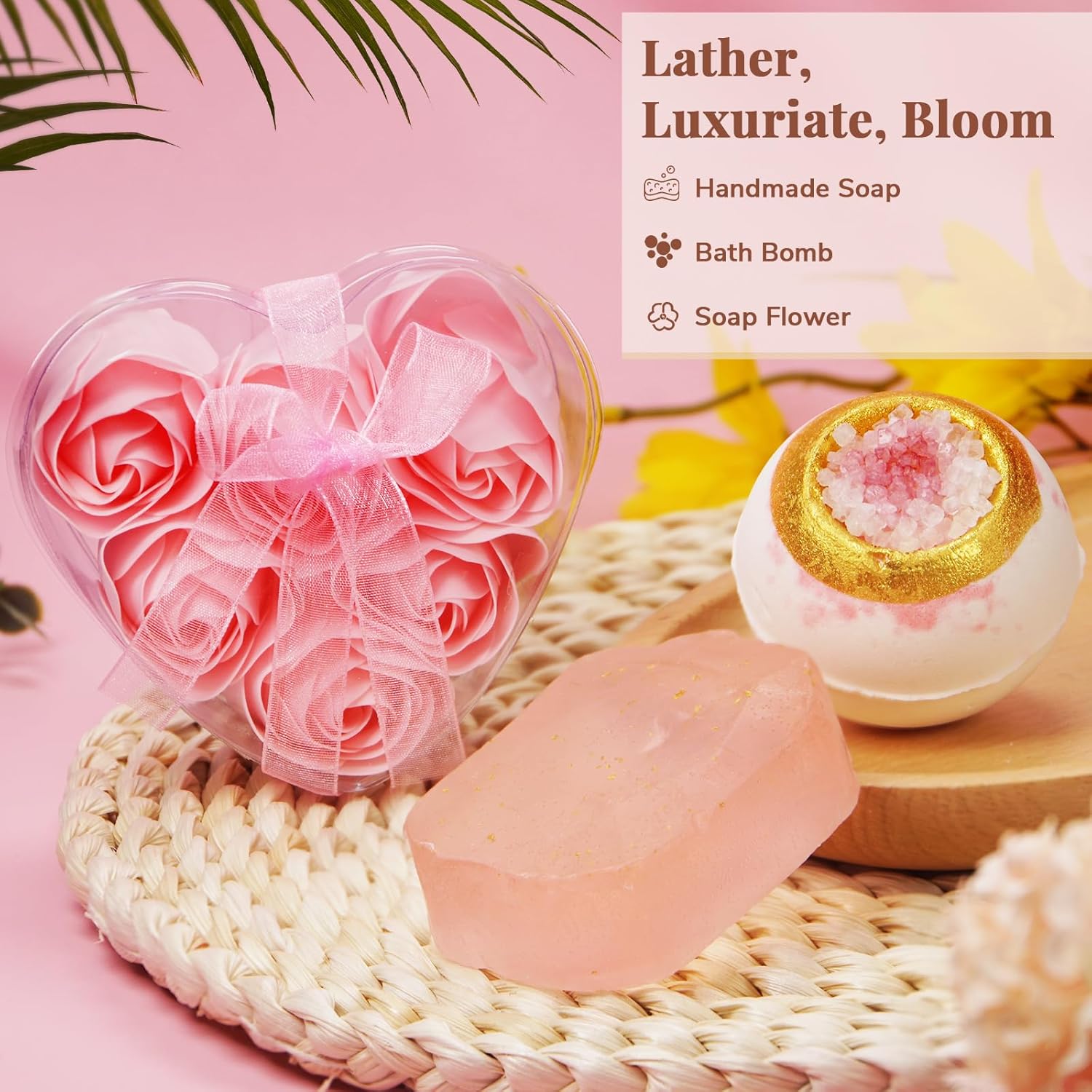 Birthday Gifts for Women - Unique Self-Care Gift Baskets for Mom, Sister, Friend, Coworker & Bestie | Thoughtful Care Package, Friendship Gifts for Her, Wife, Grandma (Mothers Day Gifts) - Image 7