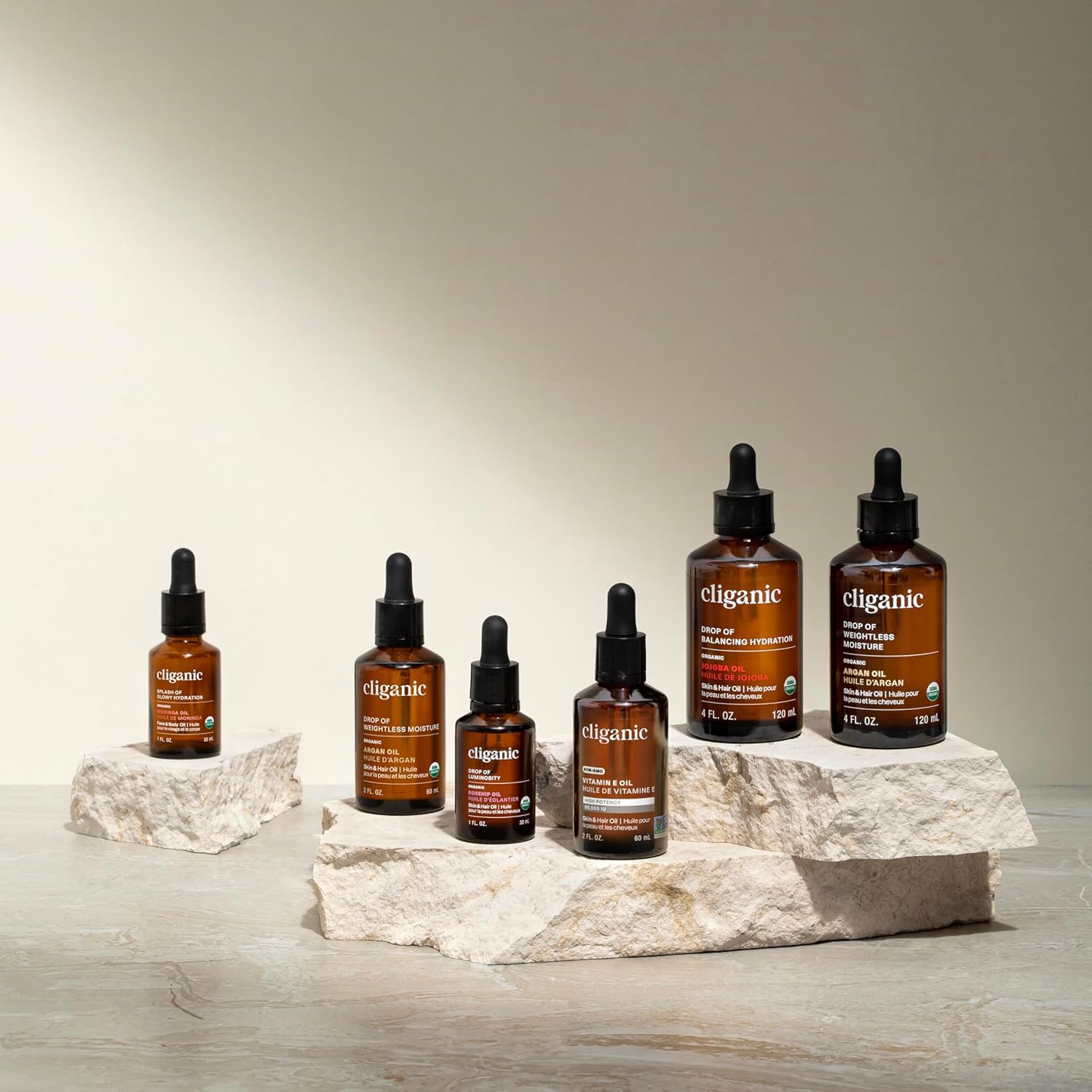 Cliganic 100% Pure Vitamin E Oil for Skin, Hair & Face - 30,000 IU, Non-GMO Verified | Natural D-Alpha Tocopherol (Packaging May Vary) - Image 4