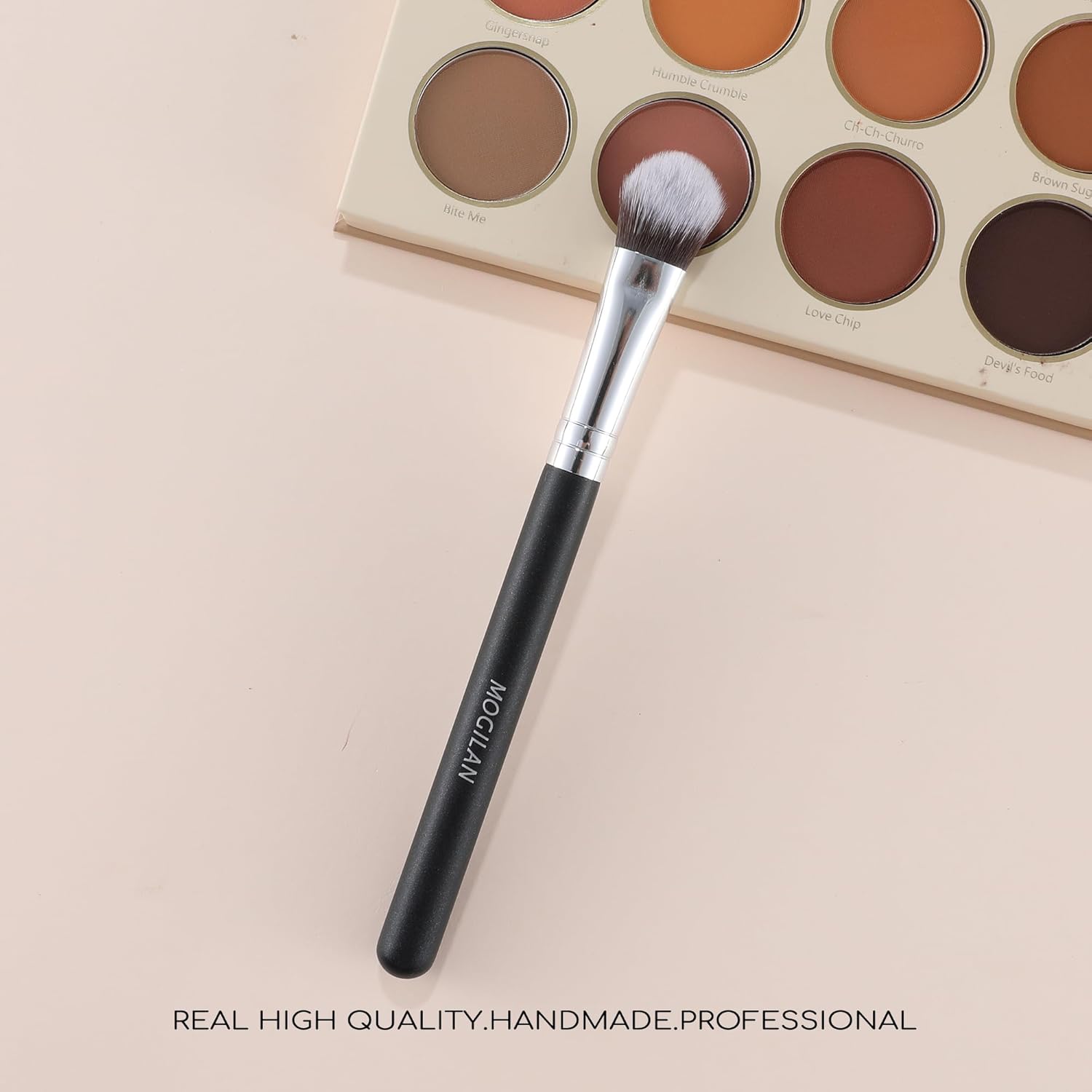 Concealer Brush Under Eye Kitten Paw Makeup Brush Soft Synthetic Bristles for Liquid Cream Powder Eye Concealer Eyeshadow Blending Covers Blemishes Imperfections & Dark Circles Face Brush 273 - Image 8