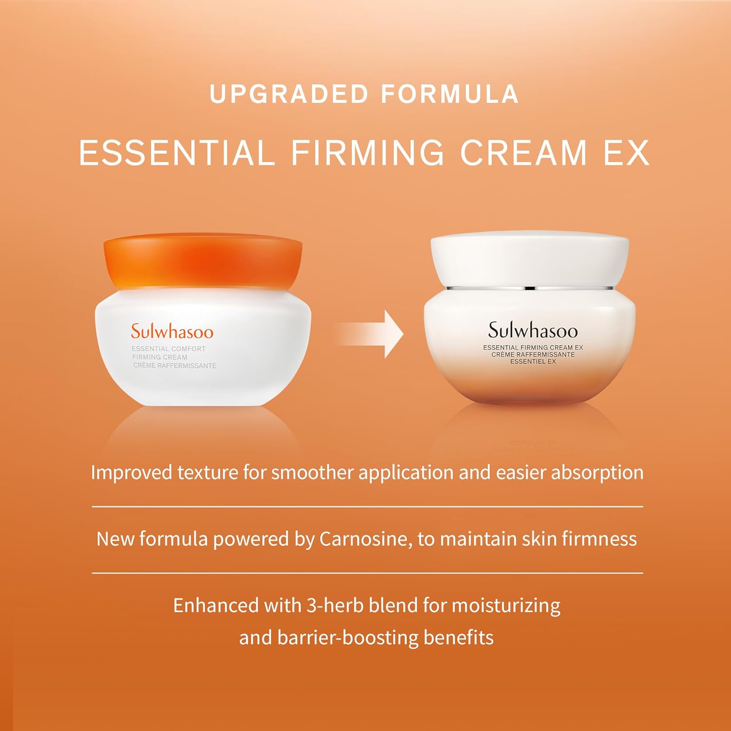 Sulwhasoo Essential Comfort Firming Cream - A hypoallergenic, whipped moisturizing cream that visibly improves firmness - Image 7