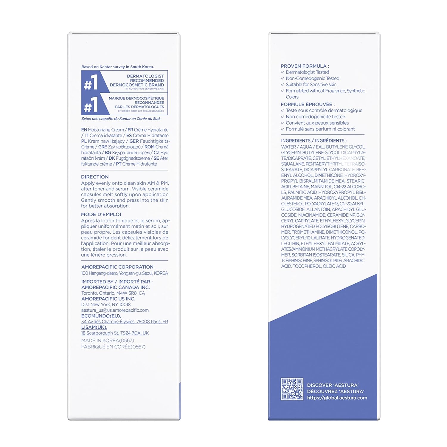 AESTURA ATOBARRIER365 Cream with Ceramides, Korean Face Moisturizer for Barrier Repair | 120H lasting Hydration, Ceramide Capsules, Dry & Sensitive Skin, Non-comedogenic, 80 mL / 2.70 fl.oz. - Image 11