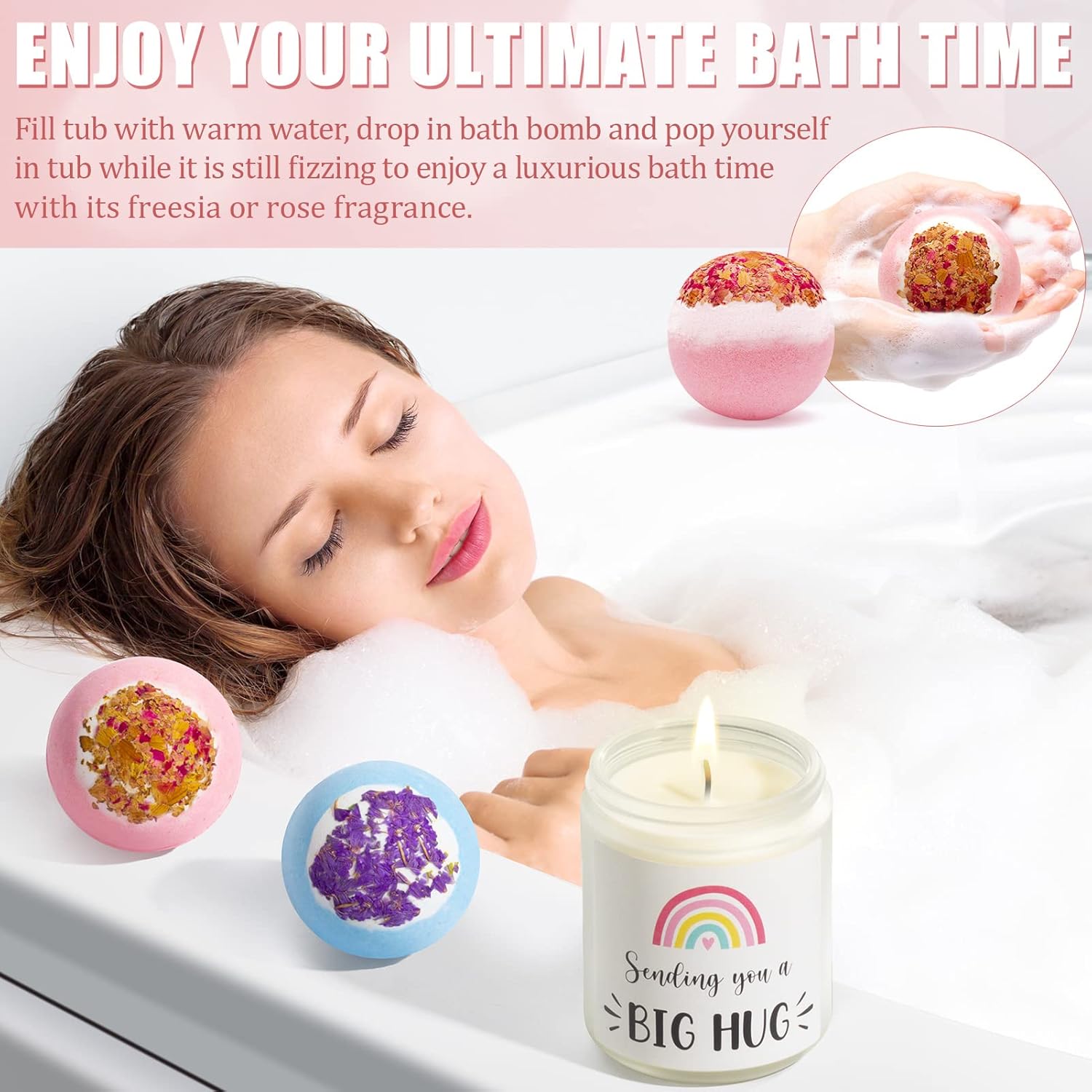 Get Well Soon Gifts for Women, Inspirational Birthday Gifts for Women, Self Care Package Get Well Gift Baskets for Friends After Surgery, Sympathy Thinking of you Gifts, Feel Better Cancer Care Gifts - Image 7