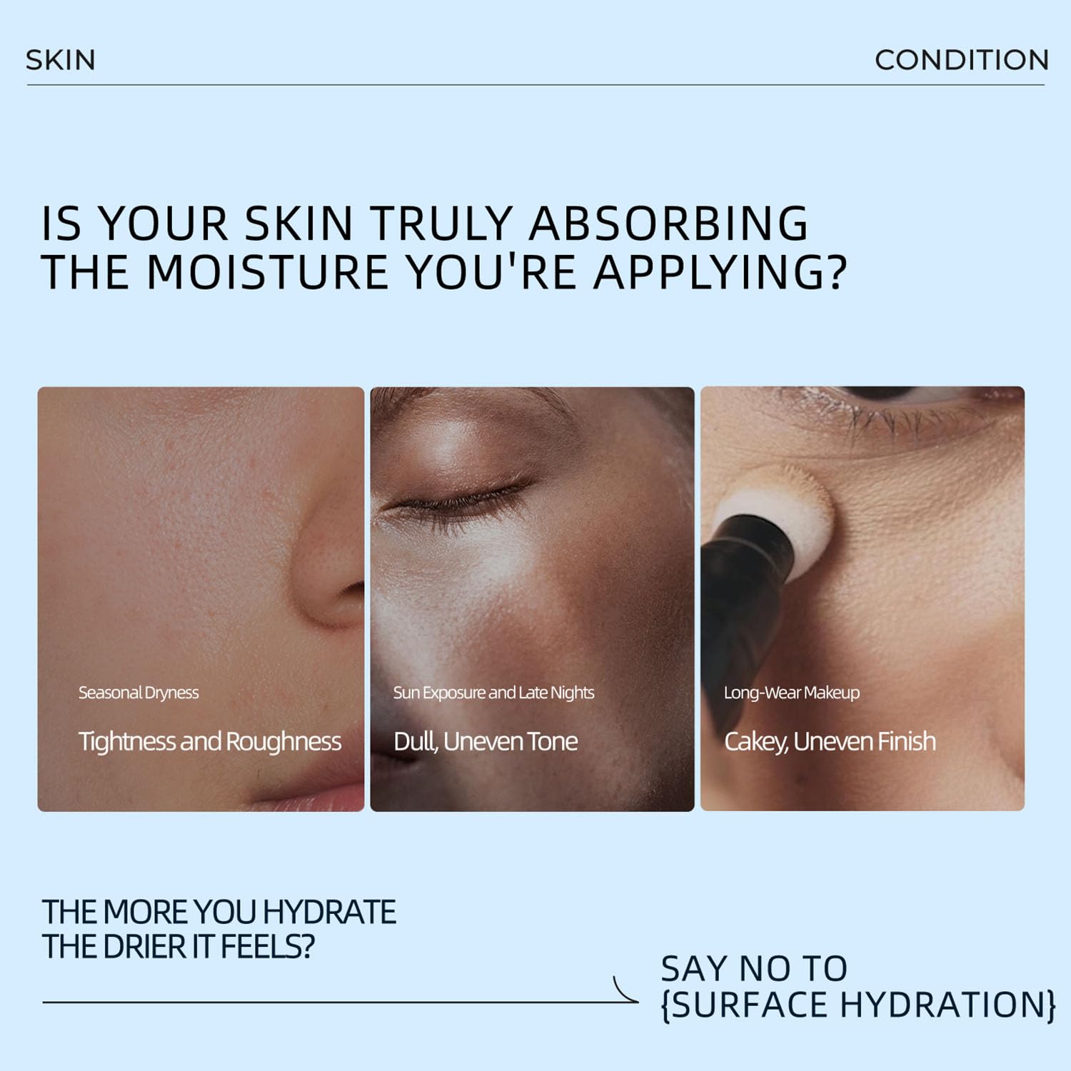 YILIAN Face Mist Natural Facial Spray with HA, Soothing and Calming Sensitive Skin, 10.14 fl. oz. - Image 3