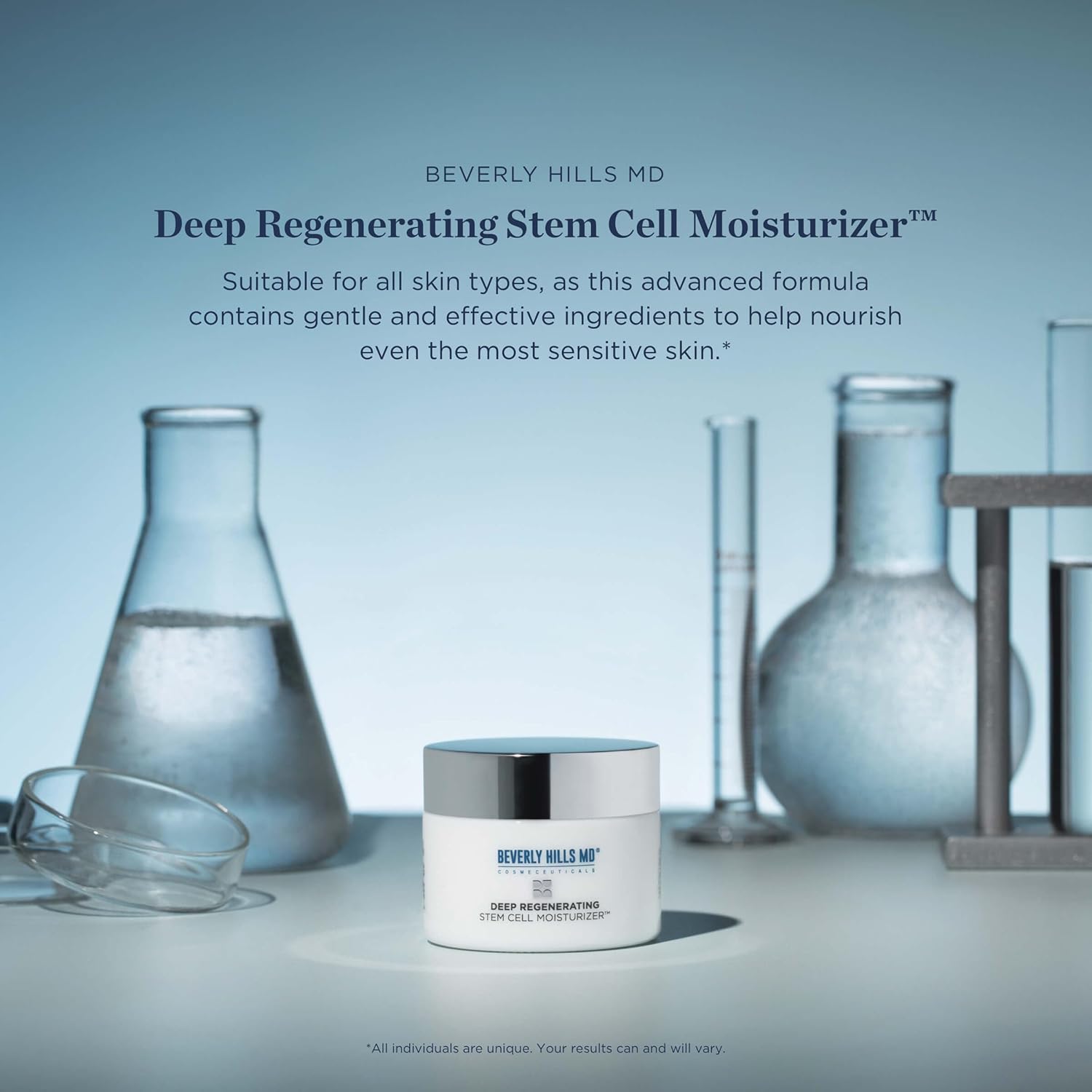 Beverly Hills MD Deep Regenerating Stem Cell Moisturizer- Brighten & Revitalize the Look of Skin on Face, Neck w/Swiss Alpine Rose Stem Cells & Hyaluronic Acid- Smooth + Plump Formula - Image 5